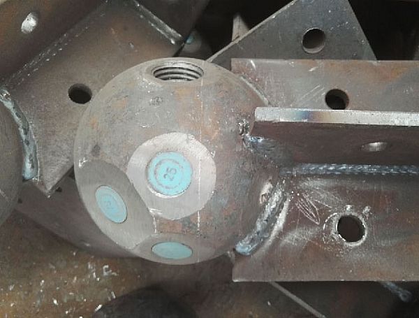 泰兴螺栓球球塞，网架配件