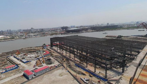 泰兴船厂网架工程